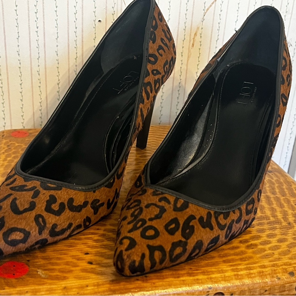animal print pump